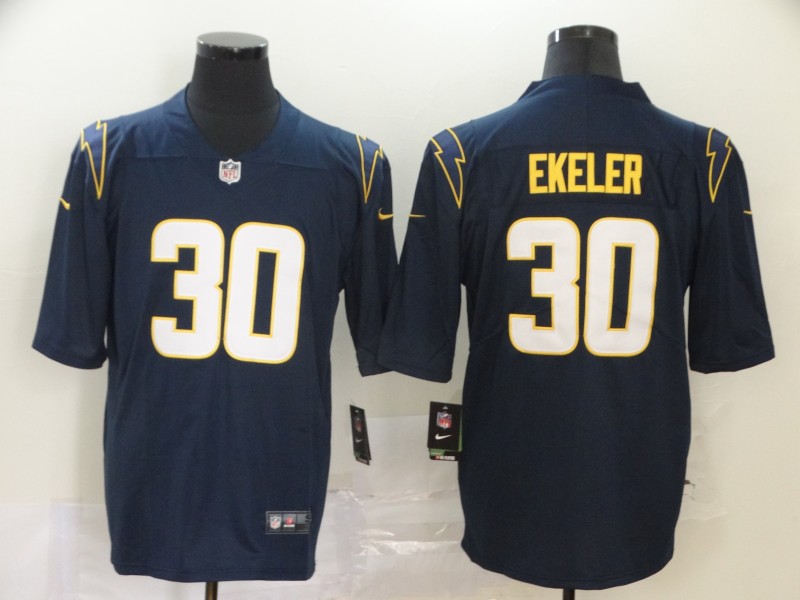 Men's Los Angeles Chargers Austin Ekeler #30 Navy Alternate Jersey